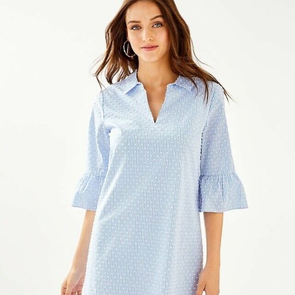 Lilly Pulitzer Dresses & Skirts - Lilly Pulitzer Ginger Tunic Shirtdress